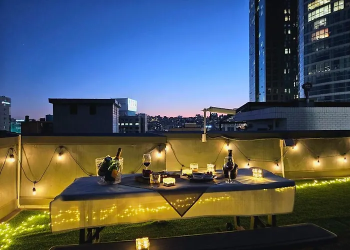 Apartamento 서울역 500미터 Namsan Terrace 남산아래 테라스에서 시티뷰 멋진곳 *